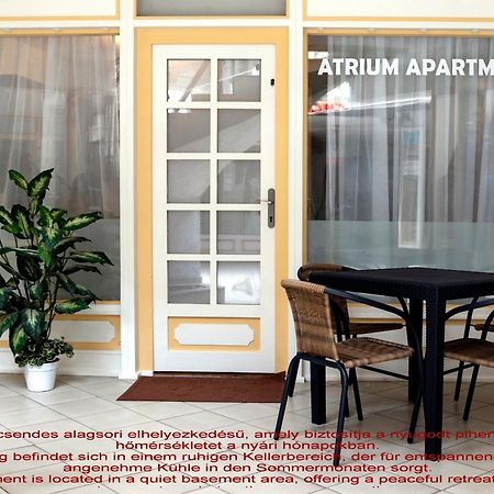 Basement Atrium Apartman Lejlighed Keszthely Eksteriør billede