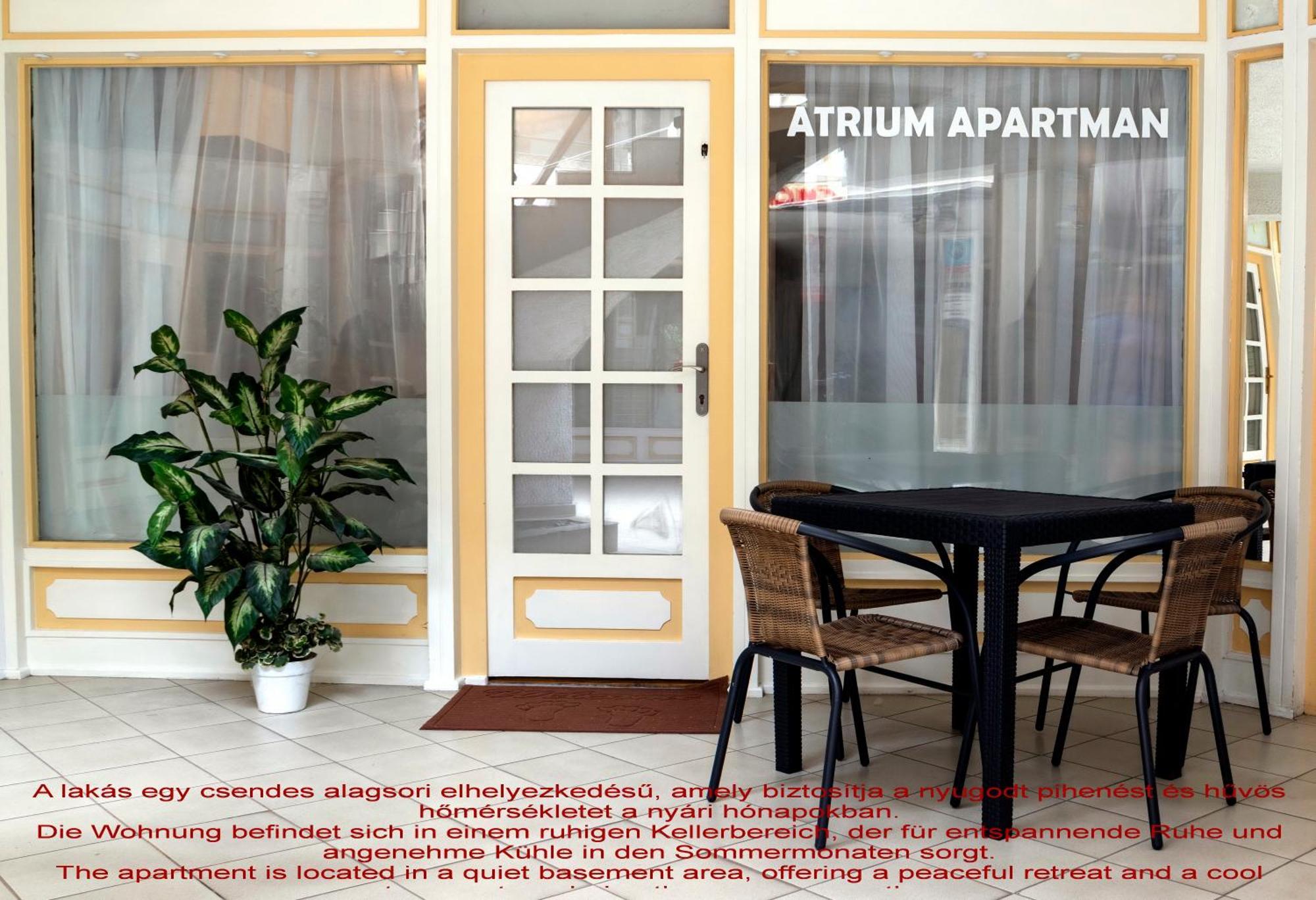 Basement Atrium Apartman Lejlighed Keszthely Eksteriør billede